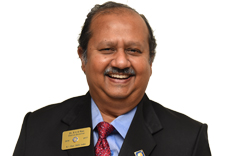 Rtn. Dr. S.V.S. Rao District Governor 2016-17